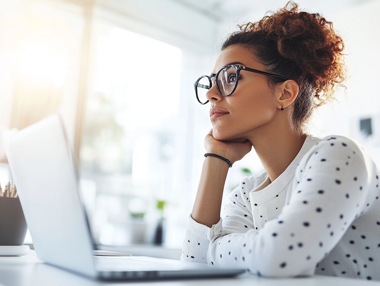 Where creativity begins — taking a moment to envision what’s next.