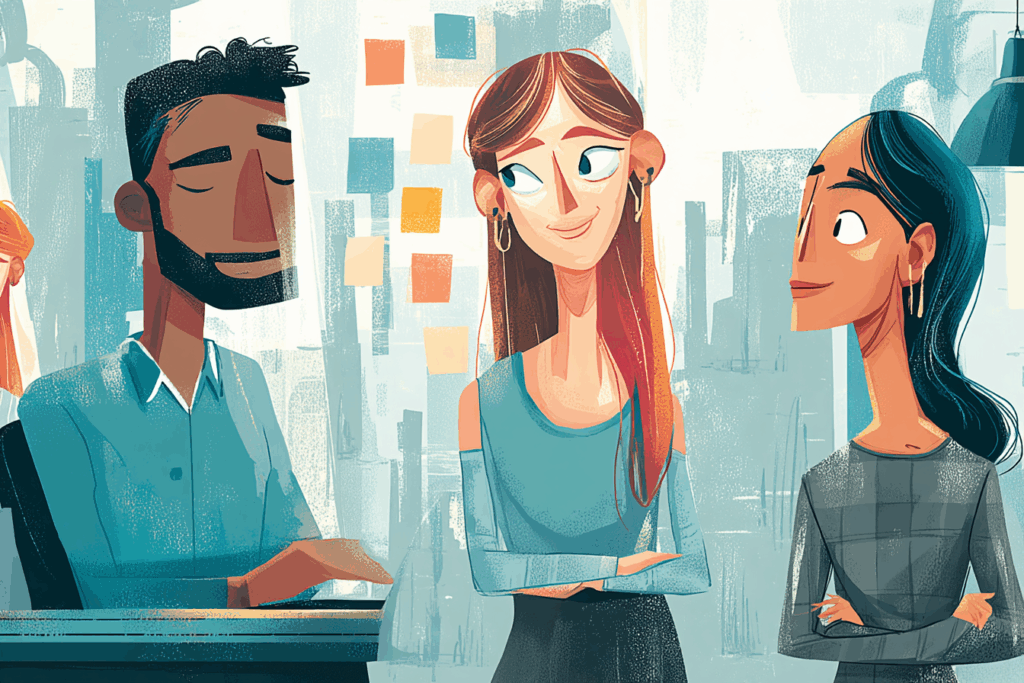 Healthcare and education professionals talking together representing collaboration and self-care in Better in 2026 From Burnout to Balance